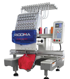 RCM-1501PT Compact Single Head Embroidery Machine